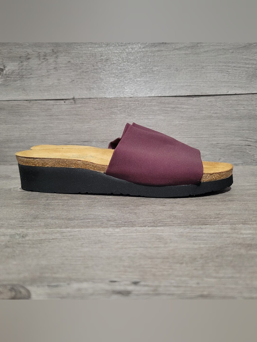 Naot Alana Slide Sandal Womens Size 9 (40) Purple Plum